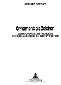 Ornament als Zeichen 